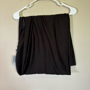 Beyond Yoga Infinity Scarf NWT black/dark‎ gray